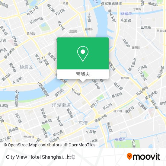 City View Hotel Shanghai地图
