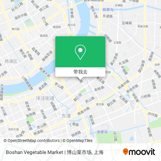 Boshan Vegetable Market | 博山菜市场地图