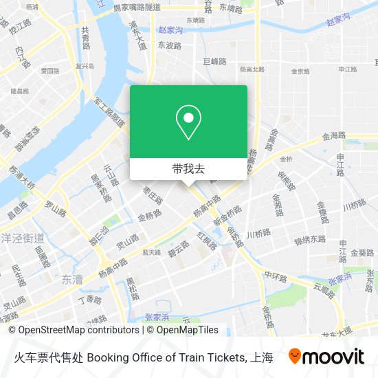 火车票代售处 Booking Office of Train Tickets地图
