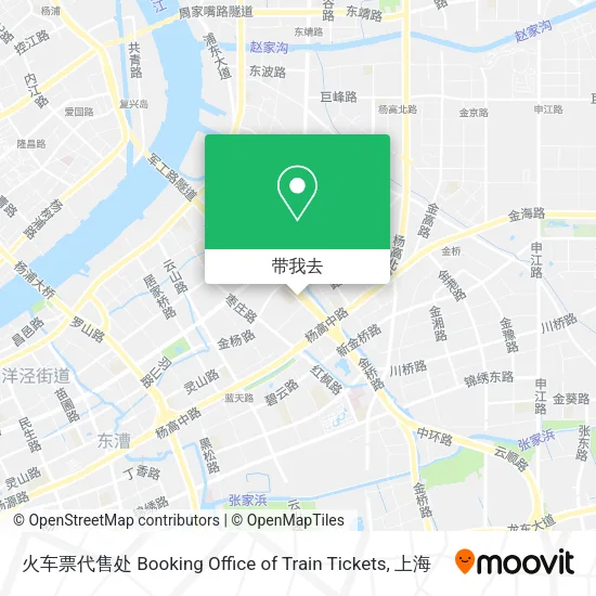 火车票代售处 Booking Office of Train Tickets地图