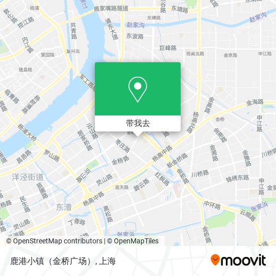鹿港小镇（金桥广场）地图