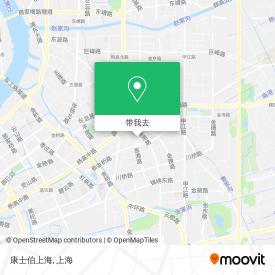 康士伯上海地图