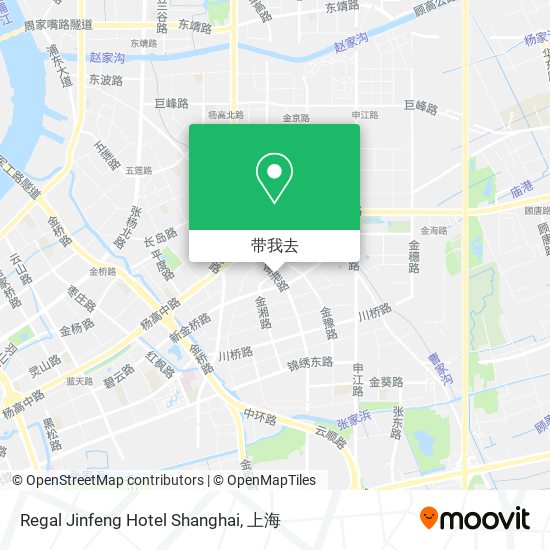 Regal Jinfeng Hotel Shanghai地图