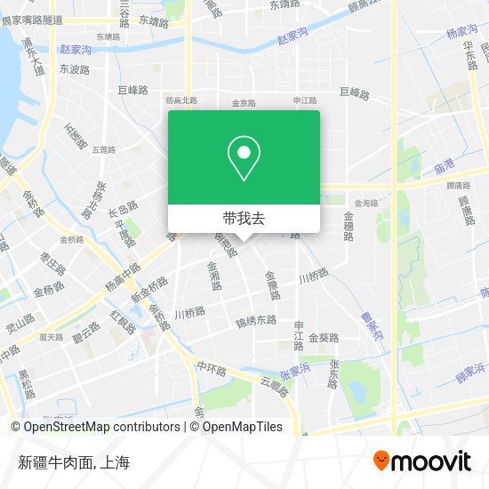 新疆牛肉面地图