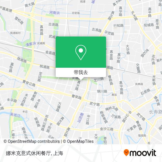 娜米克意式休闲餐厅地图