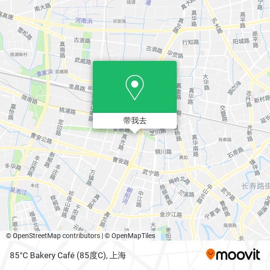85°C Bakery Café (85度C)地图