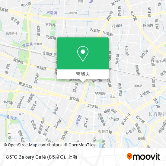 85°C Bakery Café (85度C)地图