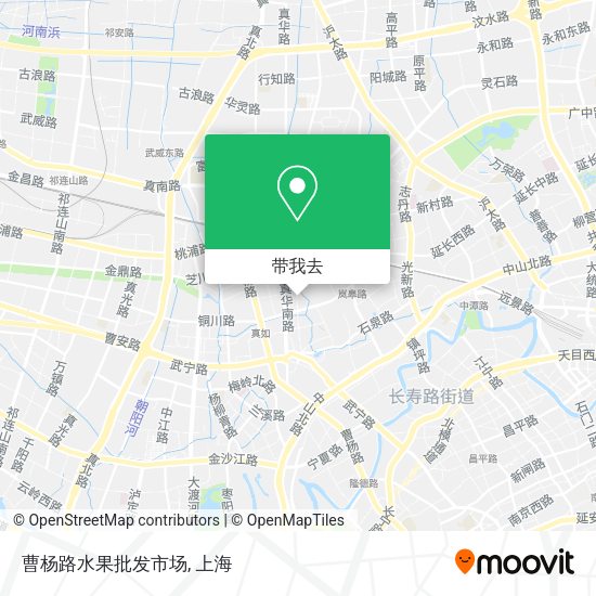 曹杨路水果批发市场地图
