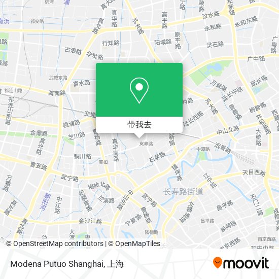 Modena Putuo Shanghai地图
