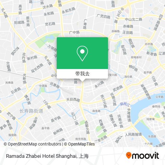 Ramada Zhabei Hotel Shanghai地图
