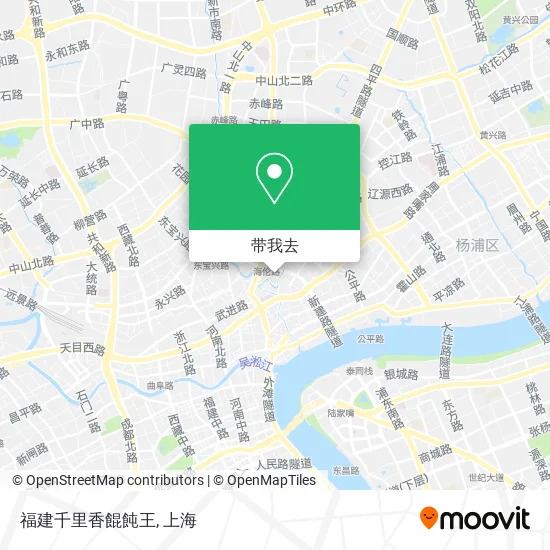 福建千里香餛飩王地图