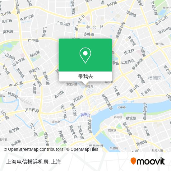 上海电信横浜机房地图