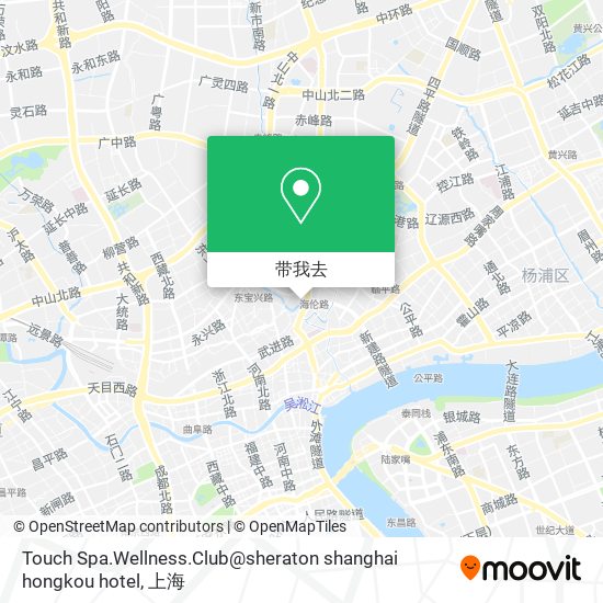 Touch Spa.Wellness.Club@sheraton shanghai hongkou hotel地图
