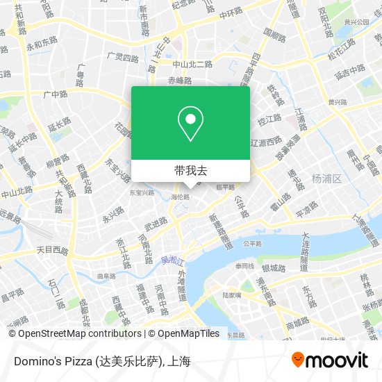 Domino's Pizza (达美乐比萨)地图