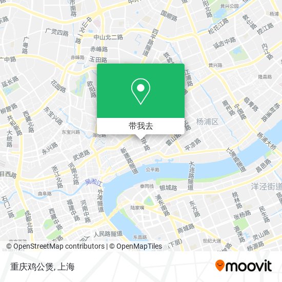 重庆鸡公煲地图