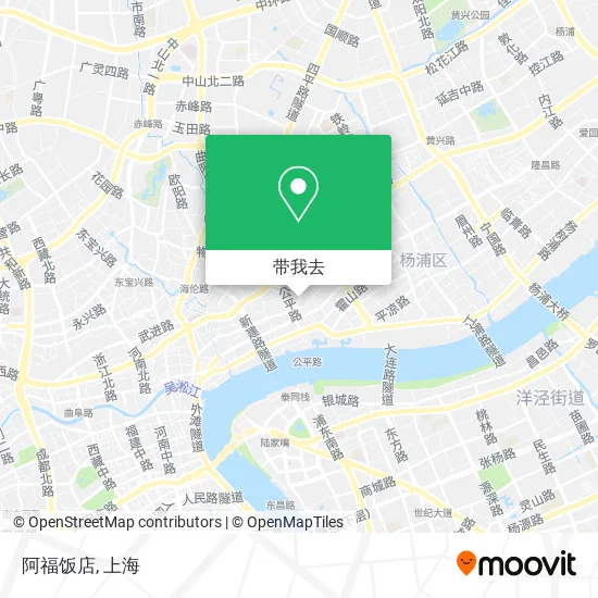 阿福饭店地图