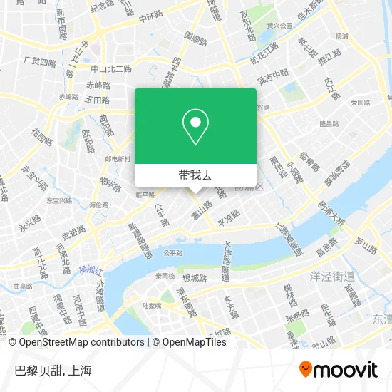 巴黎贝甜地图
