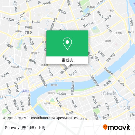 Subway (赛百味)地图