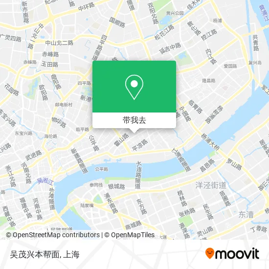 吴茂兴本帮面地图