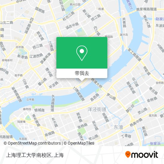 上海理工大学南校区地图