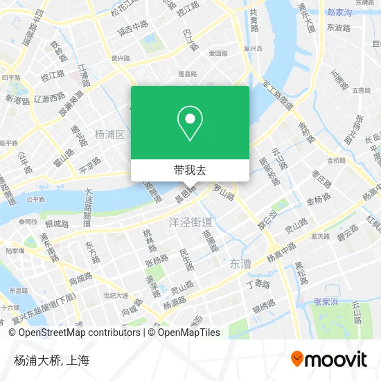 杨浦大桥地图
