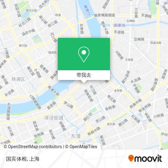 国宾体检地图