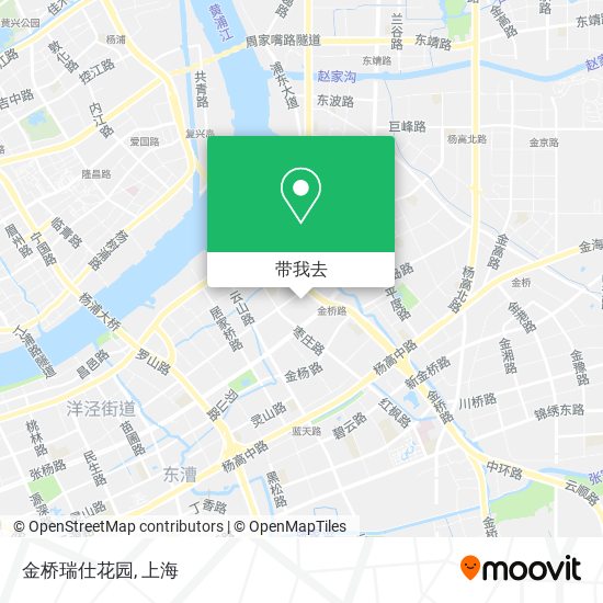 金桥瑞仕花园地图
