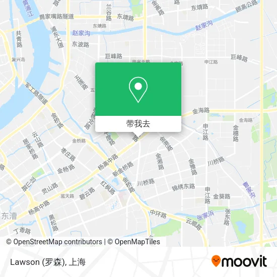 Lawson (罗森)地图