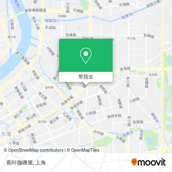 蕉叶咖喱屋地图