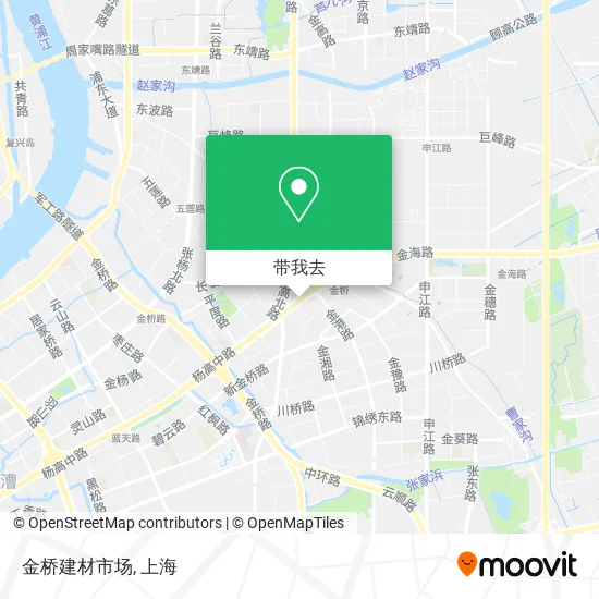 金桥建材市场地图
