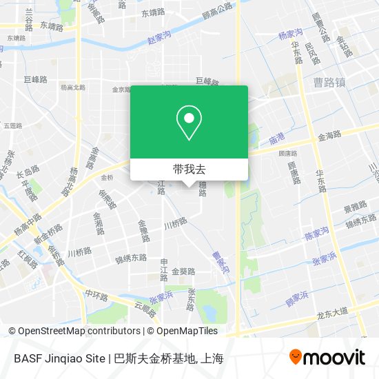 BASF Jinqiao Site | 巴斯夫金桥基地地图