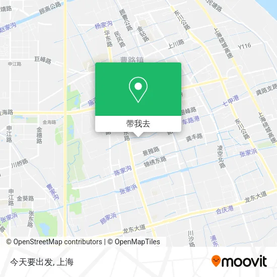 今天要出发地图