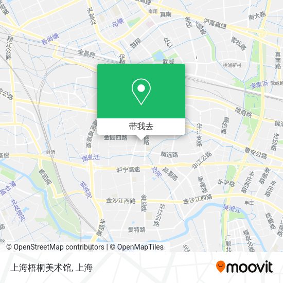 上海梧桐美术馆地图