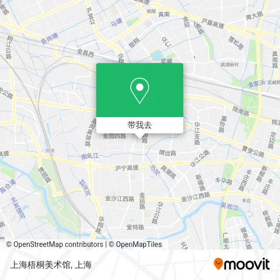上海梧桐美术馆地图