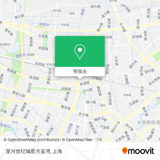 星河世纪城星月蓝湾地图