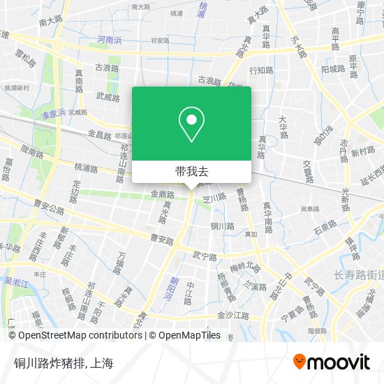 铜川路炸猪排地图