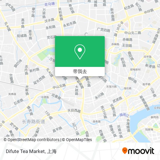 Difute Tea Market地图