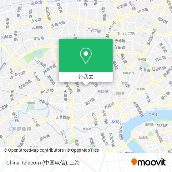 China Telecom (中国电信)地图