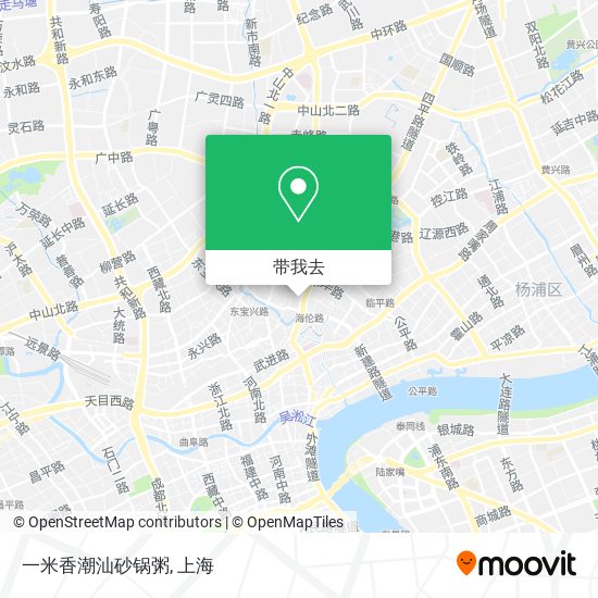 一米香潮汕砂锅粥地图