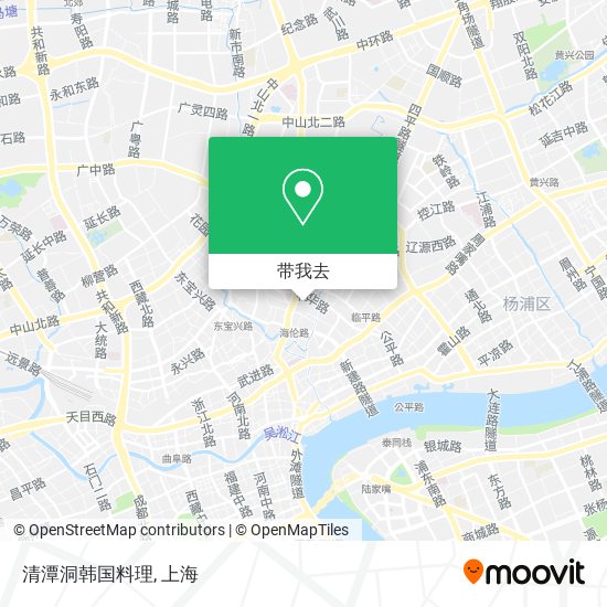 清潭洞韩国料理地图