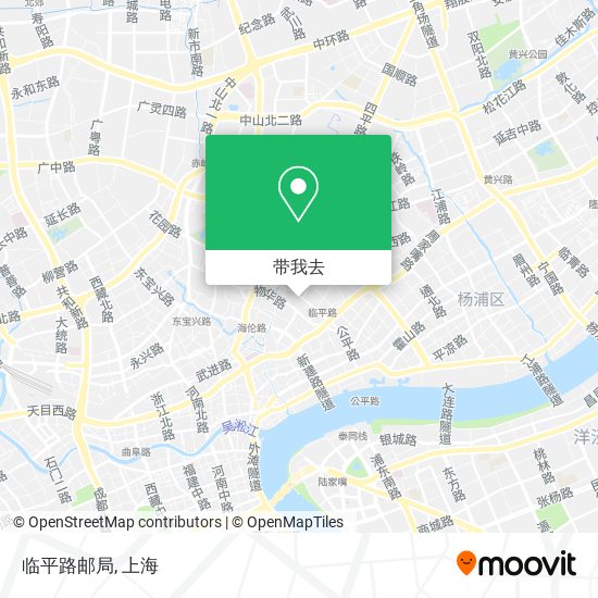 临平路邮局地图