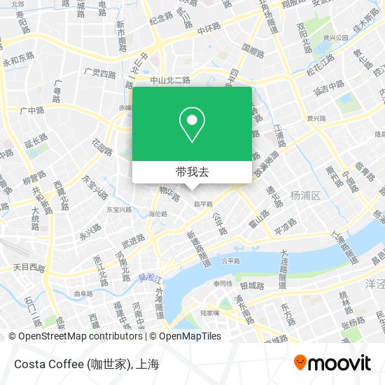 Costa Coffee (咖世家)地图