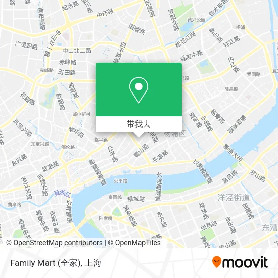 Family Mart (全家)地图