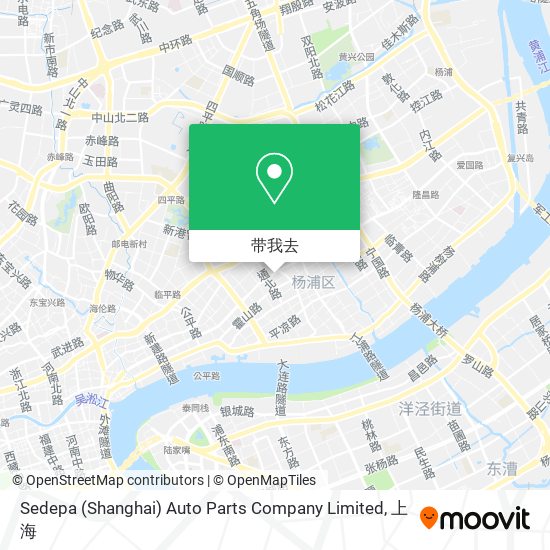 Sedepa (Shanghai) Auto Parts Company Limited地图