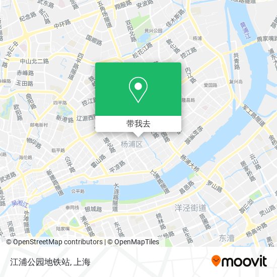 江浦公园地铁站地图