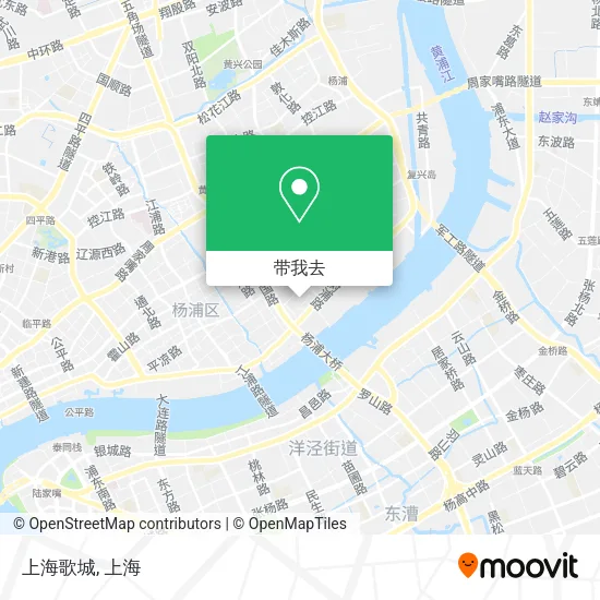 上海歌城地图