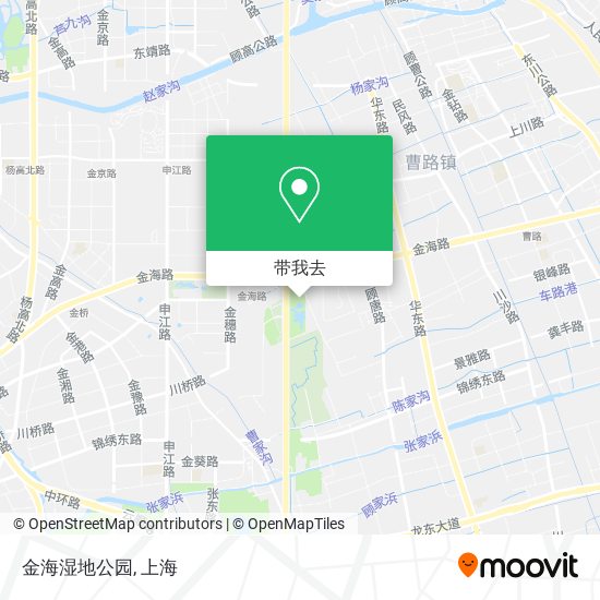 金海湿地公园地图