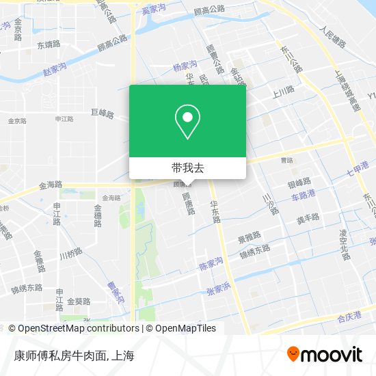 康师傅私房牛肉面地图