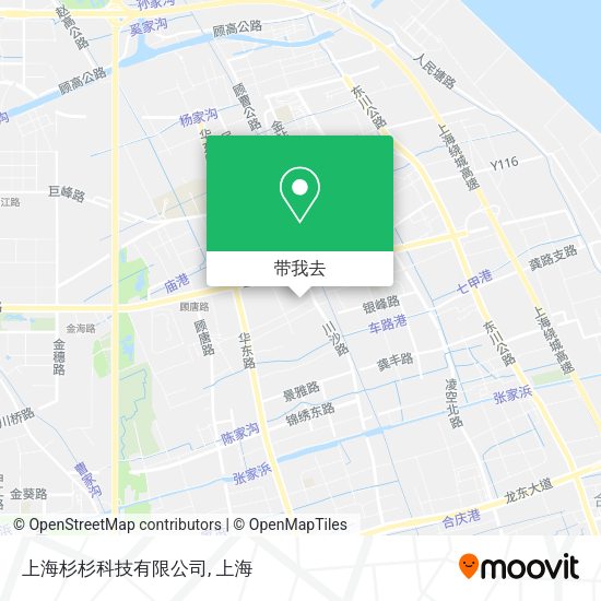 上海杉杉科技有限公司地图