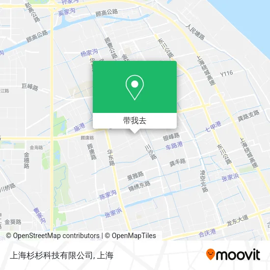 上海杉杉科技有限公司地图
